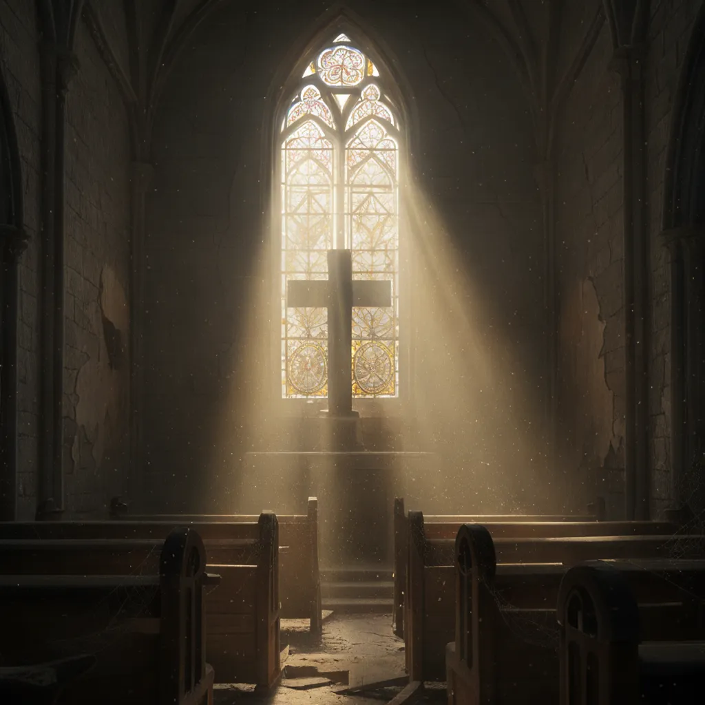 Text-to-Image sample: Church Light