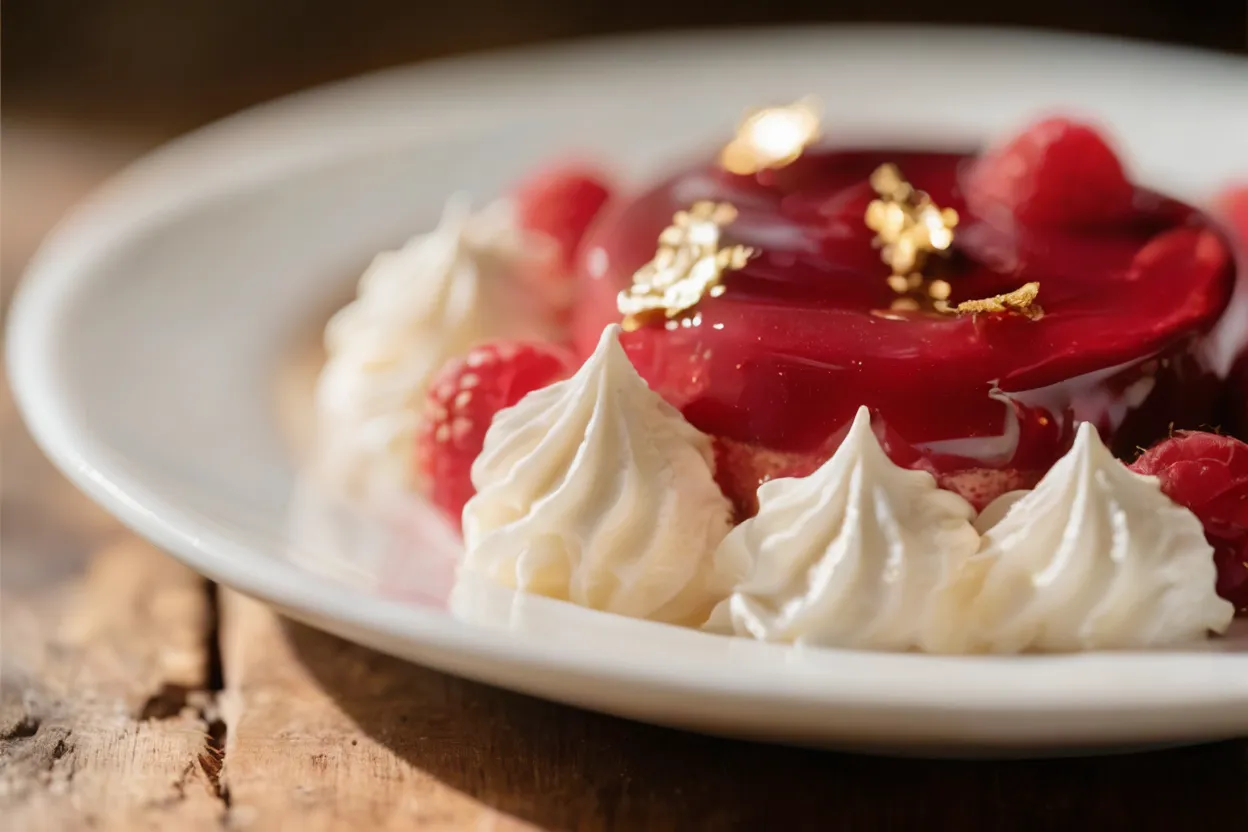 Text-to-Image sample: Raspberry Dessert